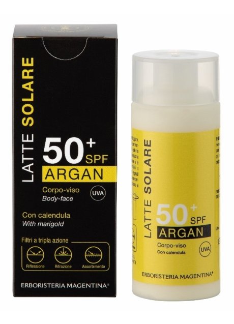 SOLARE ARGAN 50+ 125ML LATTE