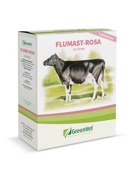 GREENVET FLUMAST ROSA DERM 12P