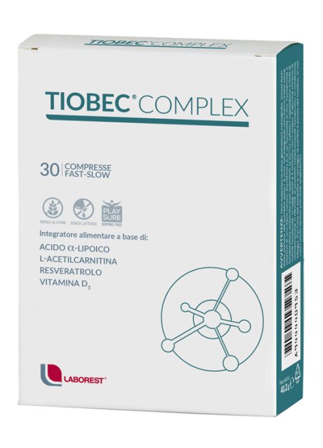 TIOBEC COMPLEX 30 COMPRESSE FAST SLOW