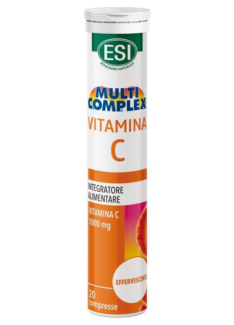 ESI MULTICOMPLEX VIT C 20CPR