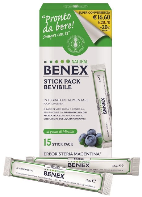 BENEX BEVIBILE 15STICK 12ML