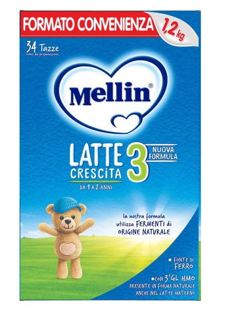 MELLIN LATTE CRESCITA 3 1,2KG