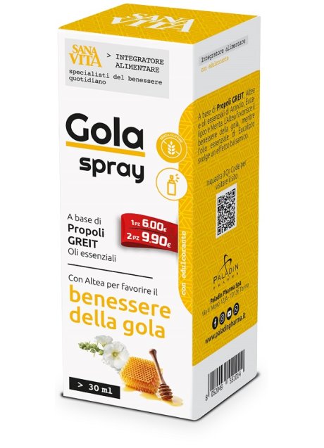 SANAVITA GOLA SPRAY 30ML