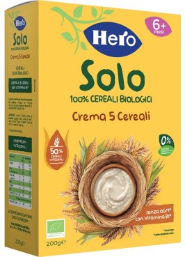 HERO SOLO CREMA 5 CEREALI BIO