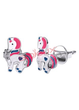 BJT703 ORECCHINI BABY UNICO STAINLESS STEEL