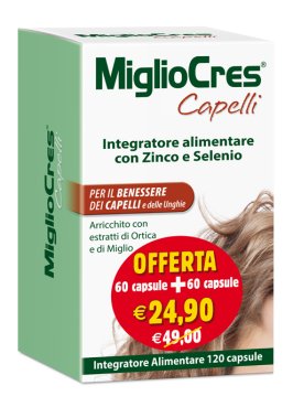 MIGLIOCRES 60+60 CAPSULE 60 G PROMOZIONE