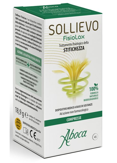 SOLLIEVO FISIOLAX 45 COMPRESSE