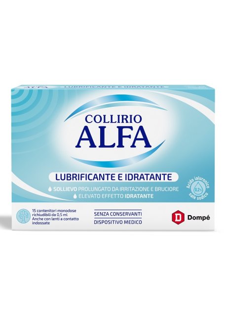 COLLIRIO ALFA LUBR/IDRAT 15F