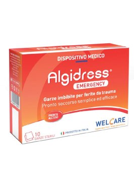 ALGIDRESS EMERGENCY GARZE 10PZ