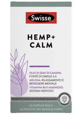 SWISSE HEMP+ CALM 60 CAPSULE