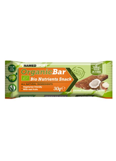 ORGANIC BAR COCONUT-MACAD 30G