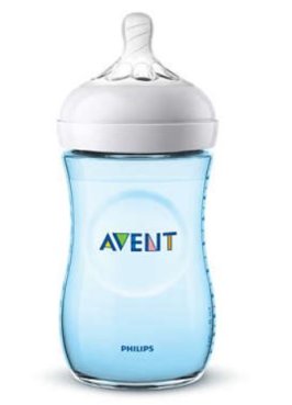 AVENT  BIB NAT PP AZZ 330ML 3817