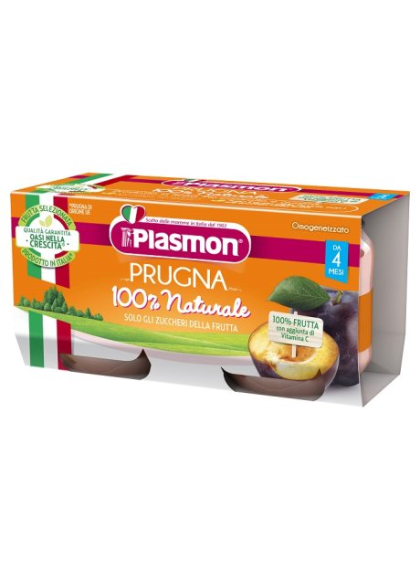 PLASMON OMOG PRUGNA 2X80G