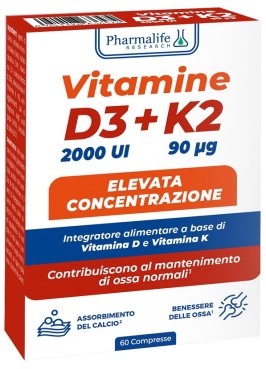 VITAMINE D3+K2 60CPR