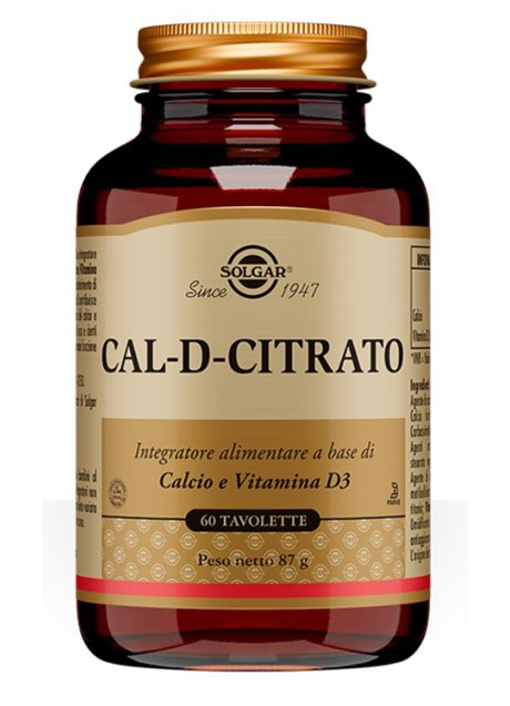 CAL D CITRATO 60TAV