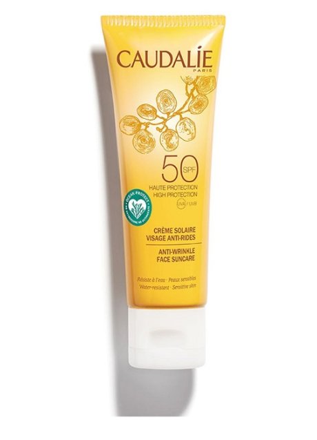 CAUDALIE CREMA SOL VISO SPF50