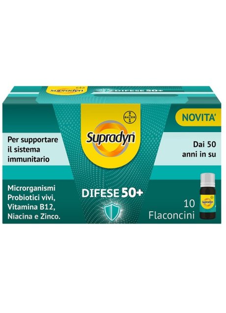 SUPRADYN DIFESE 50+ 10FL 10ML