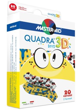 QUADRA-CER 3D BOYS 20PZ ASSORT