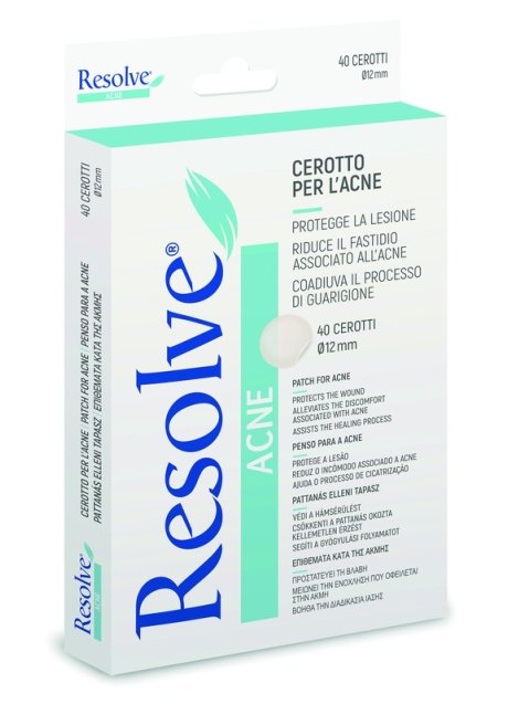 RESOLVE CEROTTO ACNE 40PZ