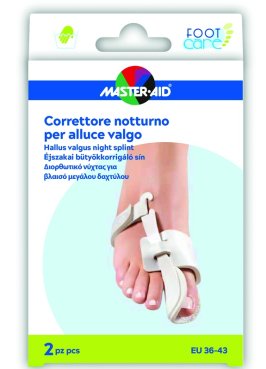 MASTER-AID FOOT CARE CORRETTORE NOTTE ALLUCE VALGO EU 36-432 PEZZI