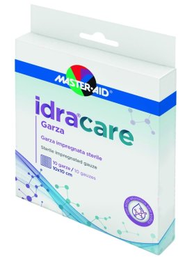 MASTER-AID IDRACARE GARZA IMPREGNATA 10X10 CM 10 PEZZI