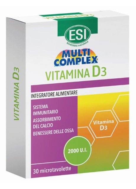 ESI MULTICOMPLEX VIT D3 30TAV