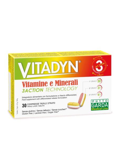 VITADYN VITAMINE/MIN 30CPR DIF