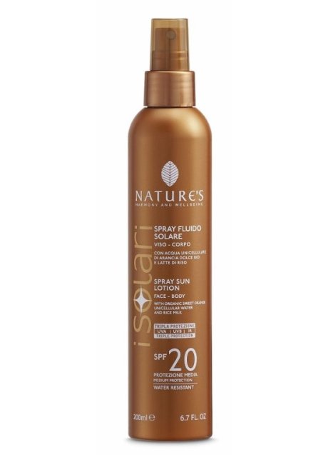 SOLARI NATURE'S SPR FLU SPF20