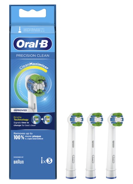 ORALB REFILL EB-20-3 PREC CLEA