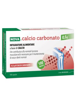 CALCIO CARBONATO 0,5G 100 CAPSULE