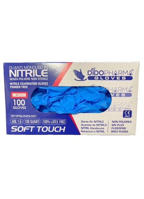 GUANTI NITRILE DIDO M 100PZ