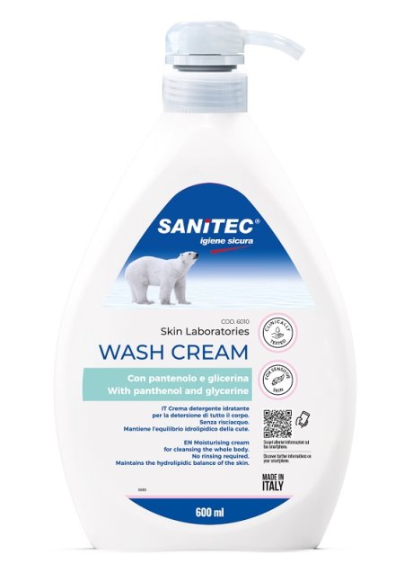 SANITEC SKIN L WASH CREAM600ML