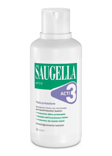 SAUGELLA ACTI3 DET INTIMO500ML