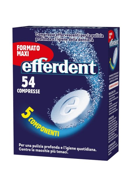 EFFERDENT 54CPR EFFERVESCENTI