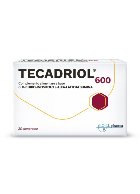 TECADRIOL 600 INT 20CPR 20G