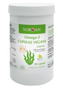 NORSAN OMEGA 3 VEGANO 80CPS (I6)