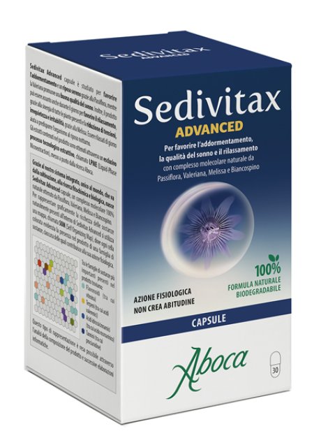 SEDIVITAX ADVANCED 30CPS