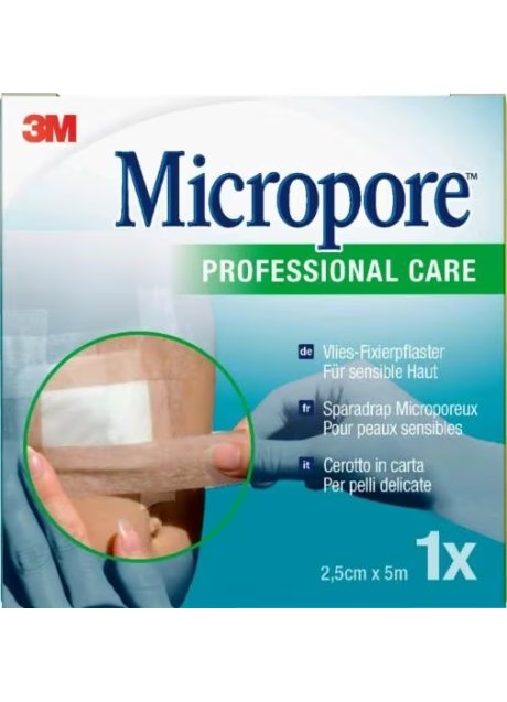 MICROPORE SURG T M5X25MM DI