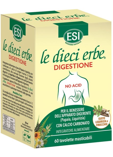 ESI LE DIECI ERBE DIG N/AC 60T