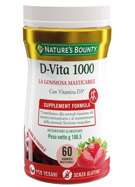 NATURE'S BOUNTY D VITA 1000