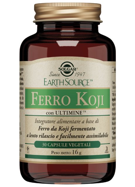 FERRO KOJI 30CPS VEGETALI SOLGAR