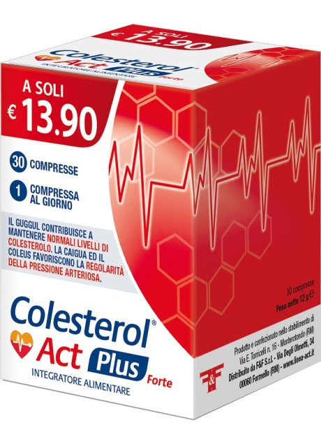 COLESTEROL ACT PLUS FORTE 30CPR