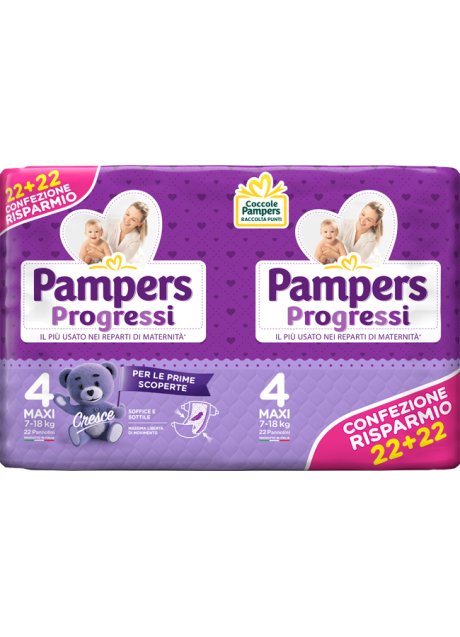 PAMPERS PROGRESSI MAXI 44PZ 0241