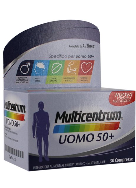 MULTICENTRUM UOMO 50+ 30CPR GMM