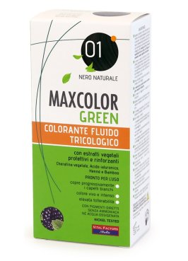 MAX COLOR GREEN 01 NERO NAT