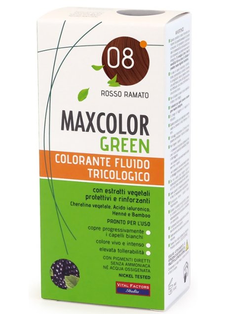 MAXCOLOR GREEN 08 ROSSO RAM