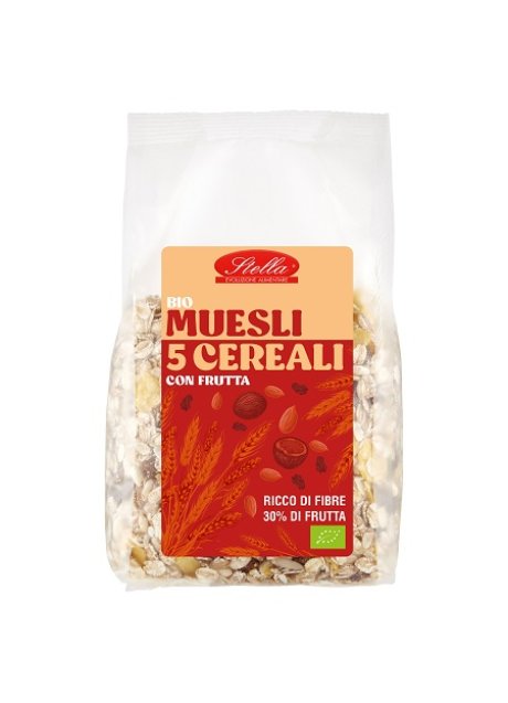 STELLA MUESLI 5 CRL FRUTTA500G