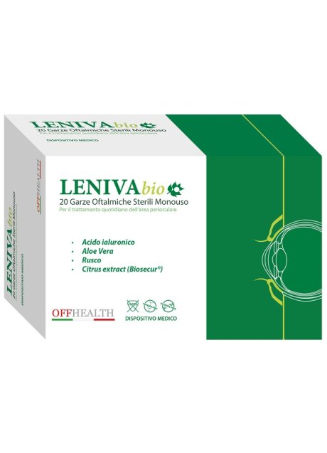 LENIVA BIO GARZE OFTALMICHE20P