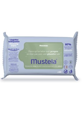 MUSTELA SALVIETTE DETERGENT60P