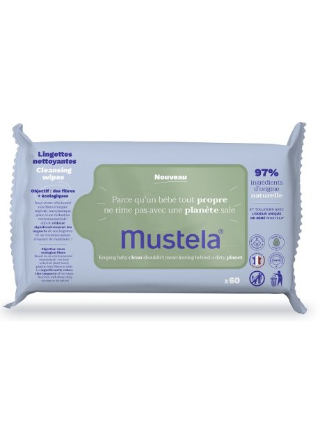 MUSTELA SALVIETTE DETERGENT60P